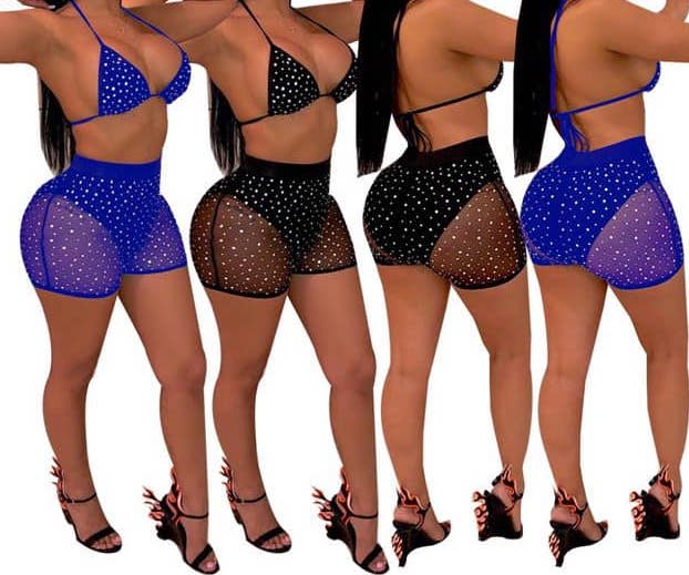 Sexy Sparkly Swim Set