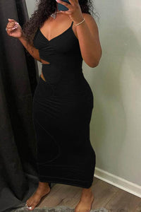 Lost In A Maze Midi Dress