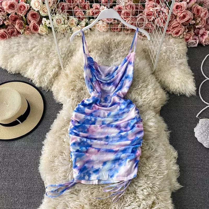 Emelia Tie Dye Mini Dress